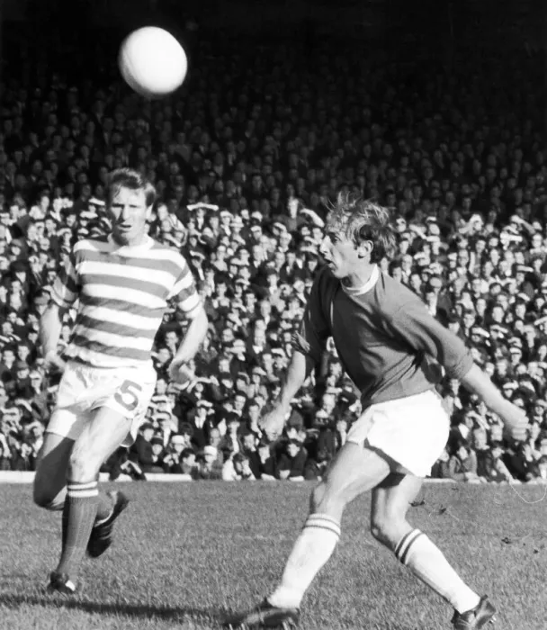 Framed Print : Celtic 2-2 St Johnstone, league match at Celtic Park, October 1970 Framed Print : Celtic 2-2 St Johnstone, league match at Celtic Park, October 1970