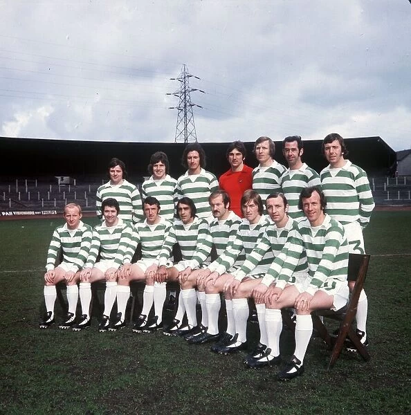 Celtic Football Team Pat McCluskey Ronnie Glavin Roddy McDonald Peter Latchford