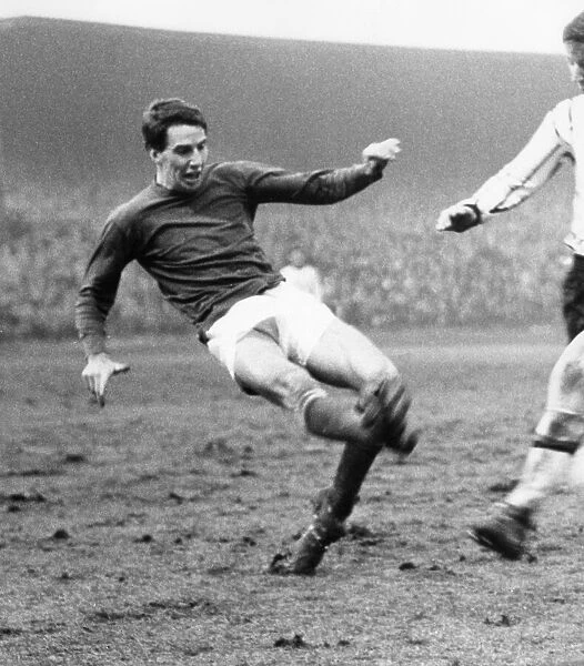 Celtic player Jim Craig in action. 1969