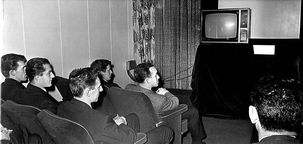 Celtic Players study the opposition. On the eve of the European Cup draw