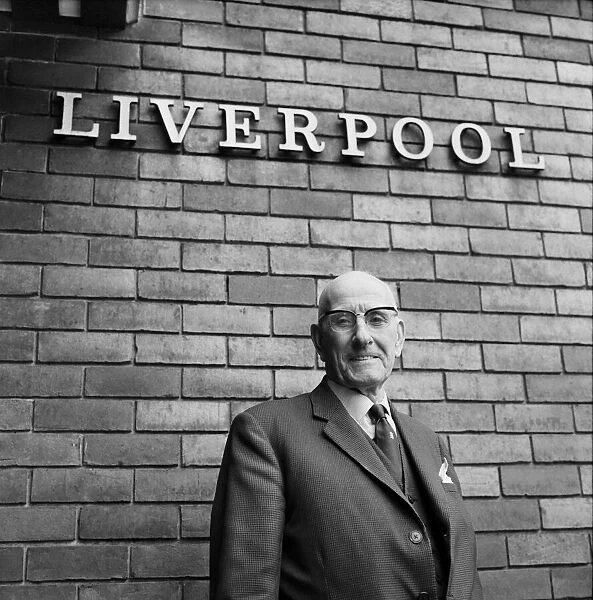Chairman of Liverpool Football Club, Mr T. V Williams, pictured at Anfield