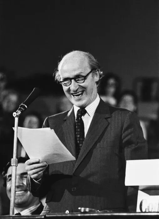 Framed Print : Chancellor of the Exchequer Anthony Barber makes a speech at the second Framed Print : Chancellor of the Exchequer Anthony Barber makes a speech at the second