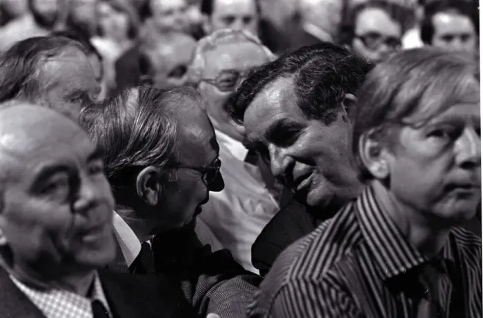 Framed Print : Chancellor of the Exchequer Denis Healey who cancelled his trip to the Commonwealth Framed Print : Chancellor of the Exchequer Denis Healey who cancelled his trip to the Commonwealth