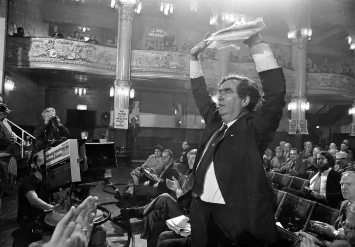 Framed Print : Chancellor of the Exchequer Denis Healey who cancelled his trip to the Commonwealth Framed Print : Chancellor of the Exchequer Denis Healey who cancelled his trip to the Commonwealth
