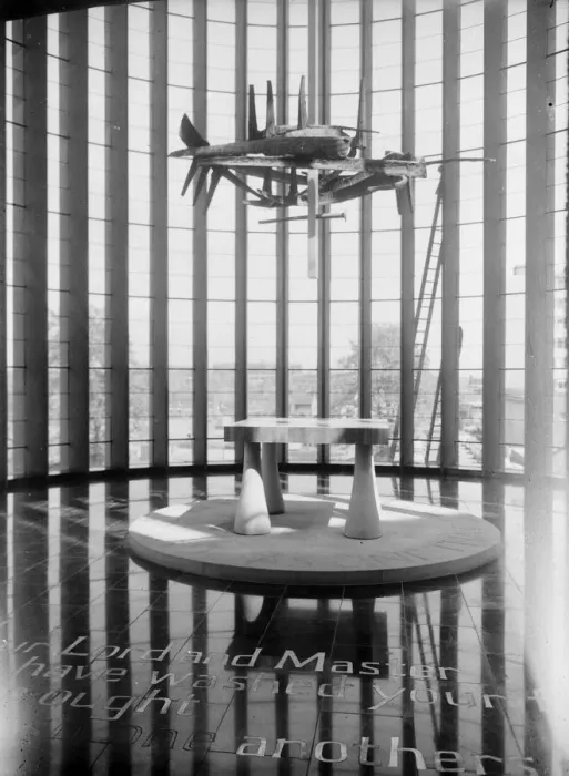 Framed Print : The Chapel of Industry, also known as the Chapel of Christ the Servant seen here as Framed Print : The Chapel of Industry, also known as the Chapel of Christ the Servant seen here as