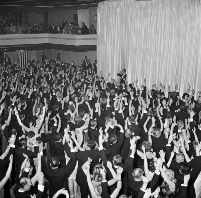 Framed Print : Charity Ball, Top Rank Ballroom, Reading, Berkshire, 28th October 1967 Framed Print : Charity Ball, Top Rank Ballroom, Reading, Berkshire, 28th October 1967