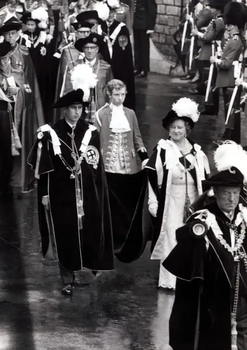 Framed Print : Charles invested in Knights of the Garter Ceremony at Windsor June 1968 Framed Print : Charles invested in Knights of the Garter Ceremony at Windsor June 1968