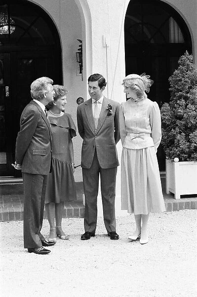 Charles, Prince of Wales and Diana, Princess of Wales visit Australia