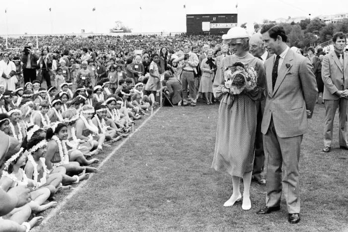 Framed Print : Charles, Prince of Wales and Diana, Princess of Wales visit Auckland, New Zealand Framed Print : Charles, Prince of Wales and Diana, Princess of Wales visit Auckland, New Zealand