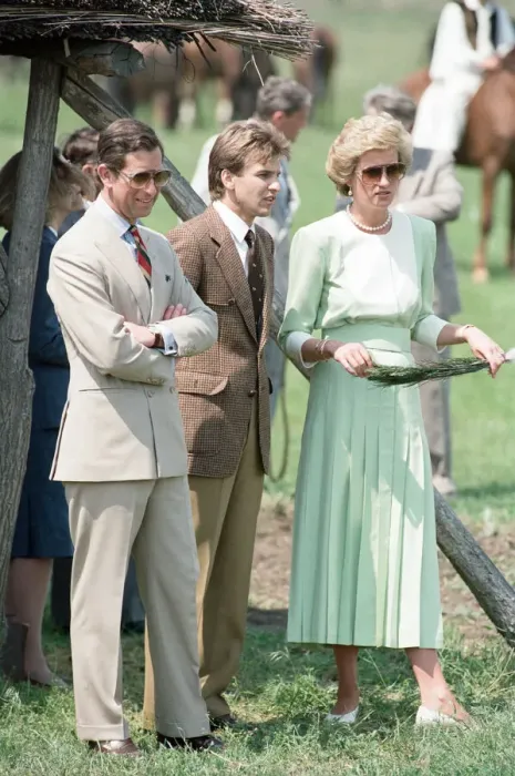Framed Print : Charles, Prince of Wales and Diana, Princess of Wales visit Hungary. May 1990