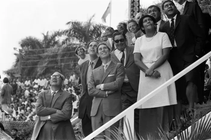 Framed Print : Charles, Prince of Wales, visits Levuka Island, Fiji. 11th October 1970 Framed Print : Charles, Prince of Wales, visits Levuka Island, Fiji. 11th October 1970