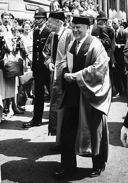 Charlie Chaplin Actor After receiving an Honorary Doctor of Letters Degree