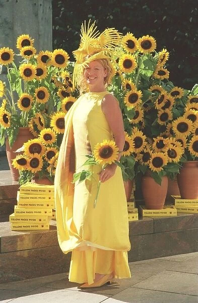 Charlie Dimmock September 1999 gardening television presenter launched the new look