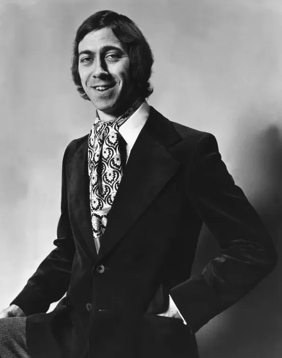Framed Print : Charlie George Football Player March 1976 wearing velvet jacket and crevat
