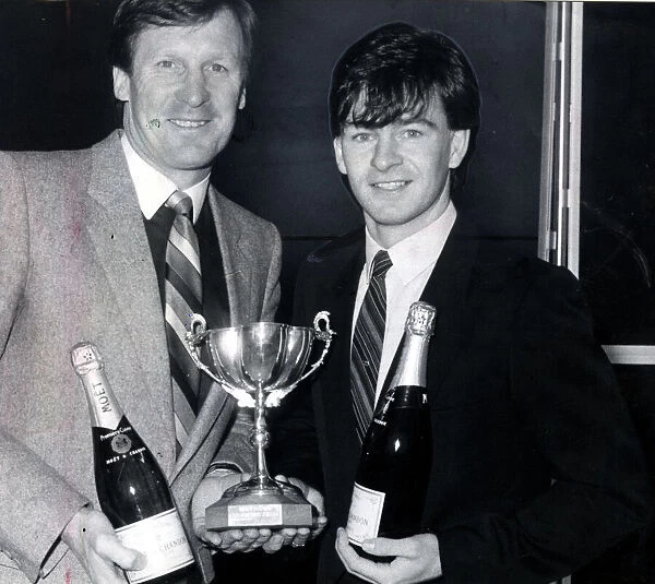 Charlie Nicholas 1983 First ever Daily Record Golden SHot award winner cup trophy