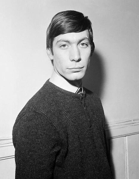 Charlie Watts of The Rolling Stones. January 1964