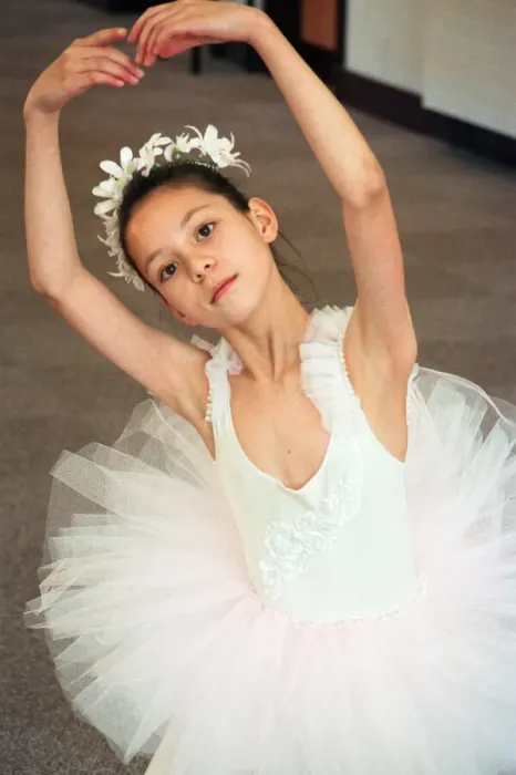 Framed Print : Charlotte Chan, a ballet dancer has been chosen to dance with the Royal Ballet