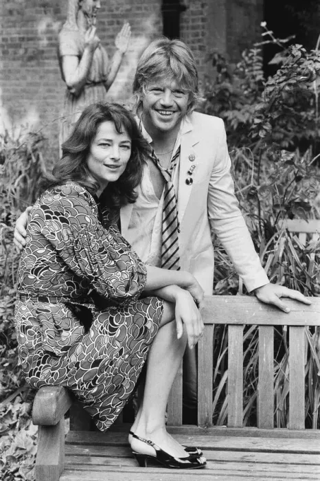 Framed Print : Charlotte Rampling and Robin Askwith both take their first major television roles in Framed Print : Charlotte Rampling and Robin Askwith both take their first major television roles in