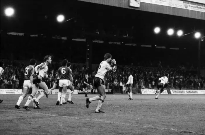 Framed Print : Charlton 0 v. Arsenal 2. Division One Football. November 1986 LF20-20-014 Framed Print : Charlton 0 v. Arsenal 2. Division One Football. November 1986 LF20-20-014