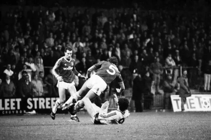 Framed Print : Charlton 0 v. Arsenal 2. Division One Football. November 1986 LF20-20-059