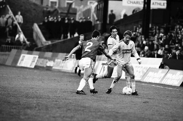 Charlton 0 v. Liverpool 0. Division One Football. December 1986 LF21-21-036