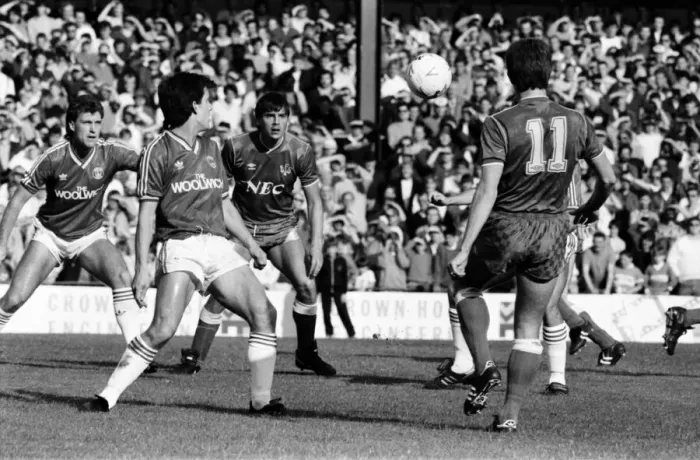 Framed Print : Charlton 3 v. Everton 2. Division One Football. October 1986 LF20-07-042 Framed Print : Charlton 3 v. Everton 2. Division One Football. October 1986 LF20-07-042