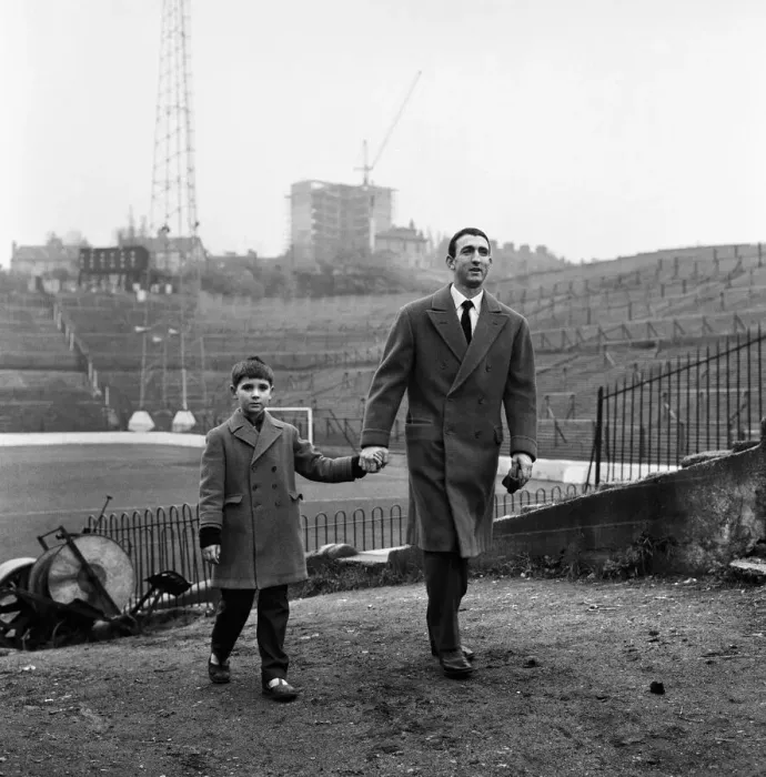 Framed Print : Former Charlton Athletic player Eddie Firmani who left England in 1955 to join Italian Framed Print : Former Charlton Athletic player Eddie Firmani who left England in 1955 to join Italian