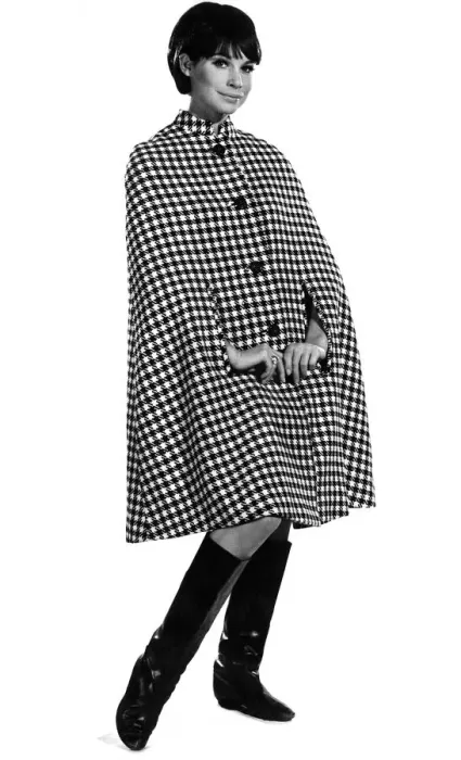 Framed Print : Check - in: I feel so dashing and weather-wise, says pretty Imogen Woodford