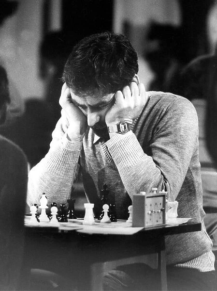 Check mate... The games up for one competitor in the mid Northumberland chess congress