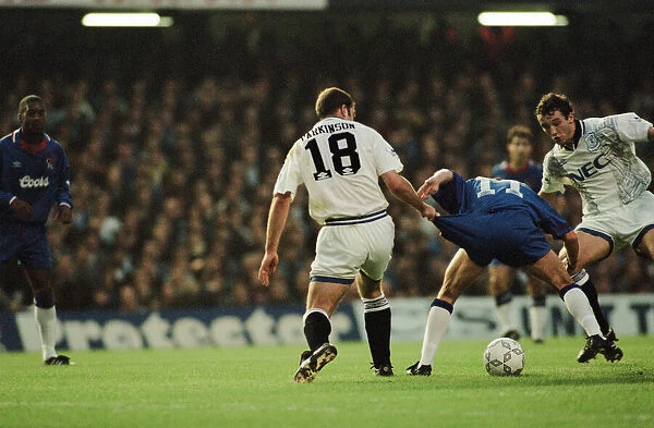 Chelsea 0-1 Everton. League match at Stamford Bridge, Saturday 26th November 1994