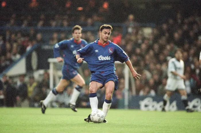 Framed Print : Chelsea 0-1 Everton. League match at Stamford Bridge, Saturday 26th November 1994