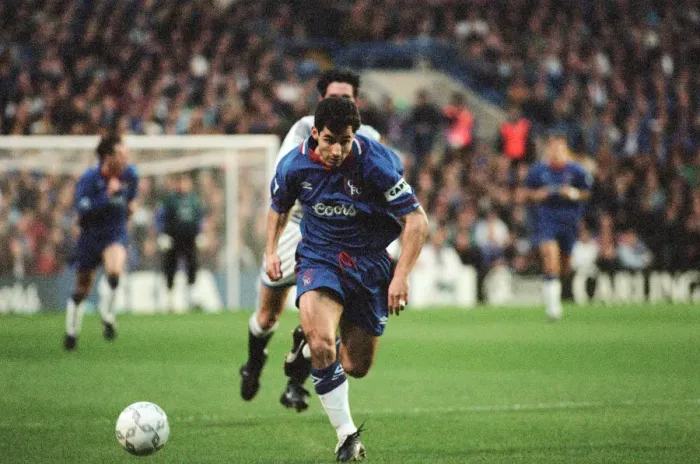 Framed Print : Chelsea 0-1 Everton. League match at Stamford Bridge, Saturday 26th November 1994