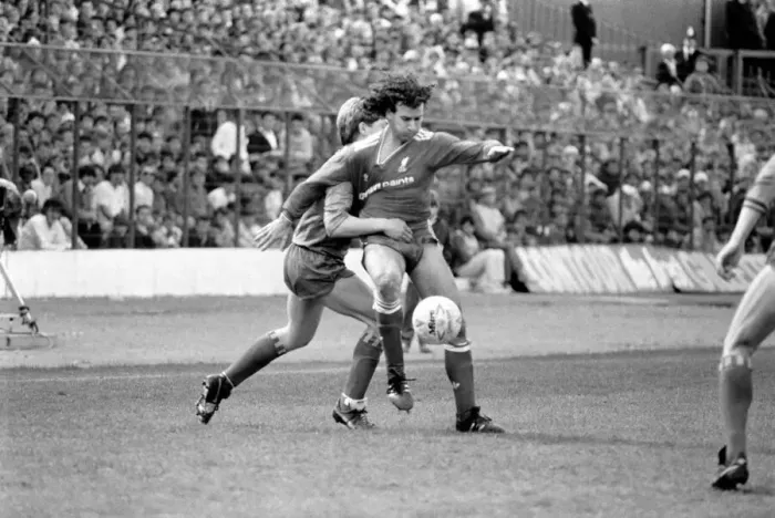 Framed Print : Chelsea 0 v. Liverpool 1. Division One Football. May 1986 LF19-12-073 Framed Print : Chelsea 0 v. Liverpool 1. Division One Football. May 1986 LF19-12-073