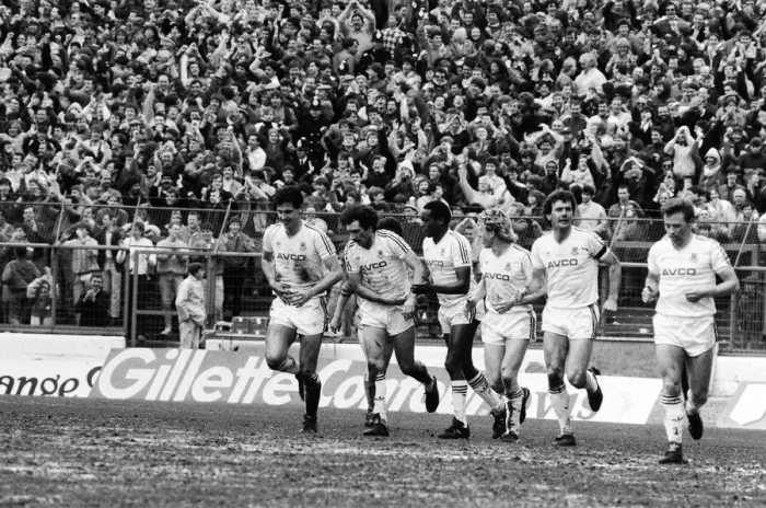 Framed Print : Chelsea 0 v. West Ham 4 29th March 1986 Framed Print : Chelsea 0 v. West Ham 4 29th March 1986