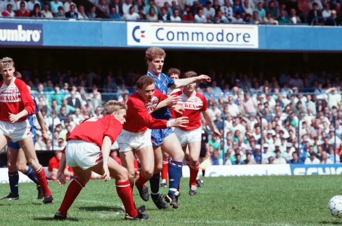 Framed Print : Chelsea 1 -0 Middlesbrough, 1988 Football League Second Division play-off Final