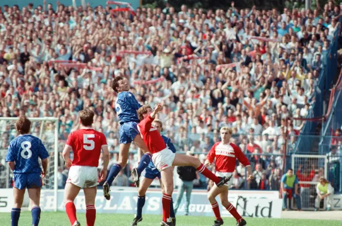 Framed Print : Chelsea 1 -0 Middlesbrough, 1988 Football League Second Division play-off Final