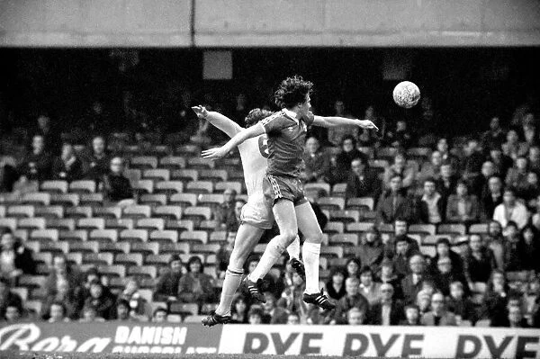 Chelsea 1 v. Cardiff 0. Division 2 football. March 1980 LF01-34-080