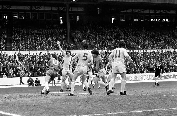 Chelsea 1 v. Cardiff 0. Division 2 football. March 1980 LF01-34-039
