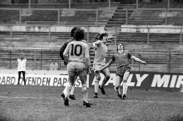 Chelsea 1 v. Cardiff 0. Division 2 football. March 1980 LF01-34-029