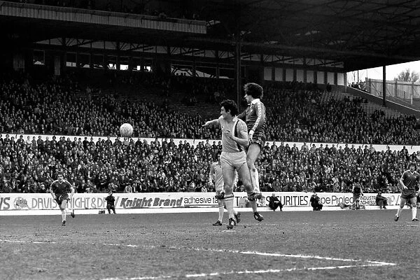 Chelsea 1 v. Cardiff 0. Division 2 football. March 1980 LF01-34-002