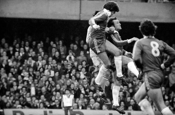Chelsea 1 v. Cardiff 0. Division 2 football. March 1980 LF01-34-064