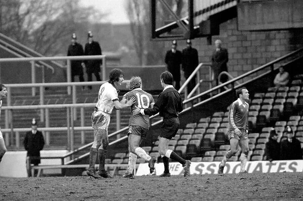 Chelsea 2 v. Shrewsbury Town 4. Division 2 football. February 1980 LF01-16-053