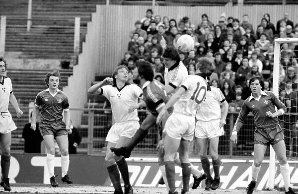 Chelsea 2 v. Shrewsbury Town 4. Division 2 football. February 1980 LF01-16-015