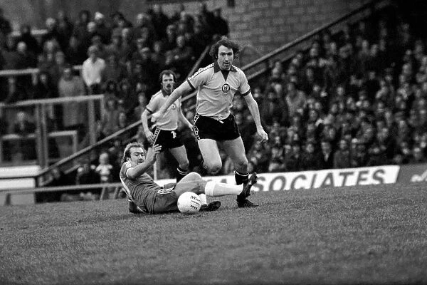 Chelsea 4 v. Newcastle United 0. Division 2 Football January 1980 LF01-02-034