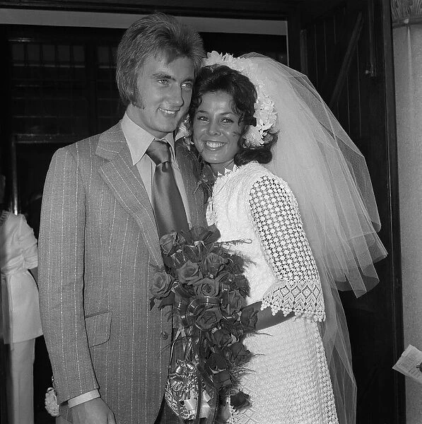 Chelsea Alan Hudson weds Maureen Odoherty 1971