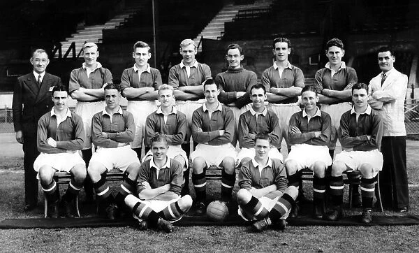 Chelsea FC Team 1949 Left To Right: - Standing