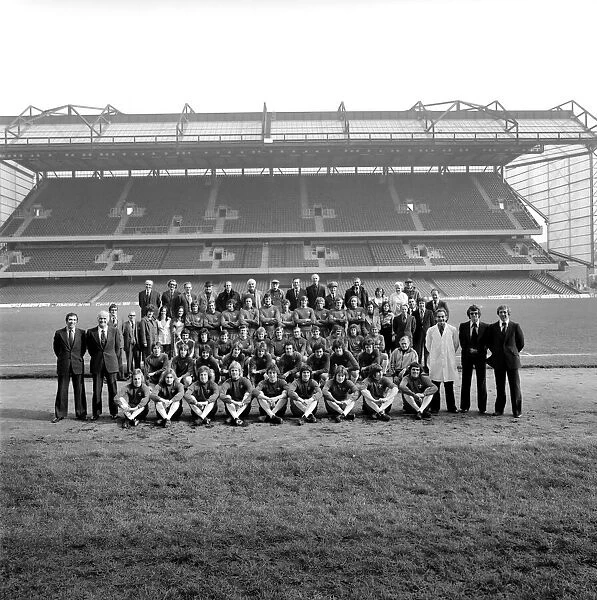 Chelsea Football Club Feature Seventy of the eighty staff pictured with their new