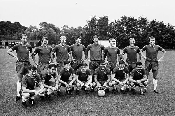 Chelsea Football Squad 23rd July 1964. Ahead of season 1964  /  65