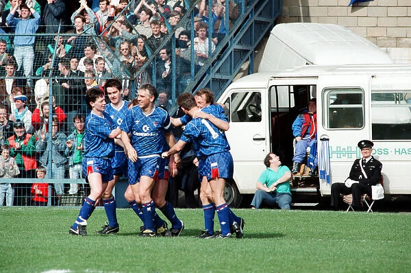 Chelsea v. Leeds United. 22nd April 1989