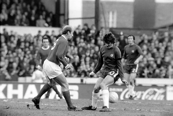 Chelsea v. Manchester United. January 1970 71-00225-008